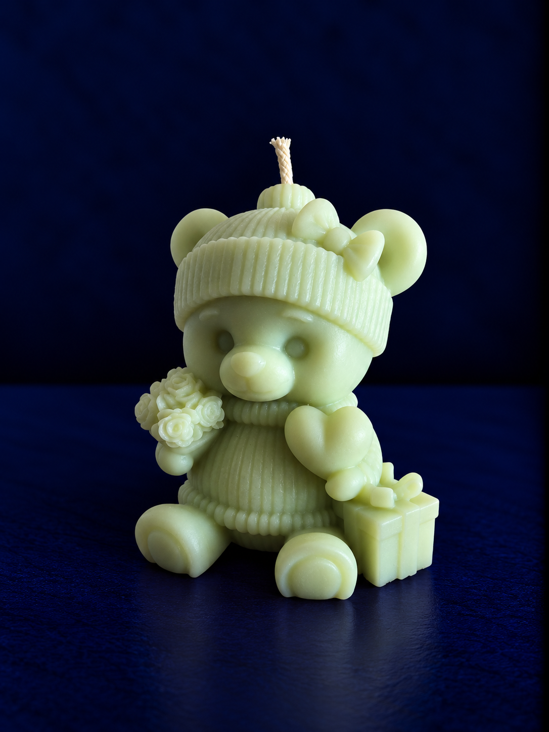ourson petit cadeau de noël