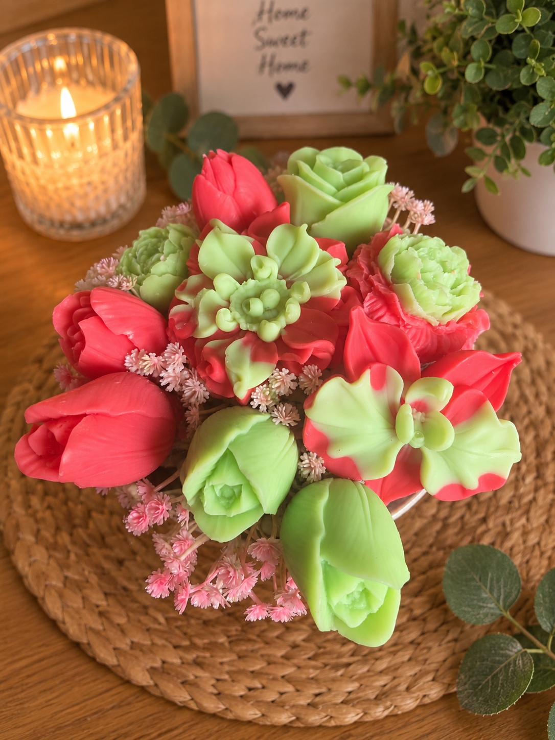 bouquet floral pomme cannel